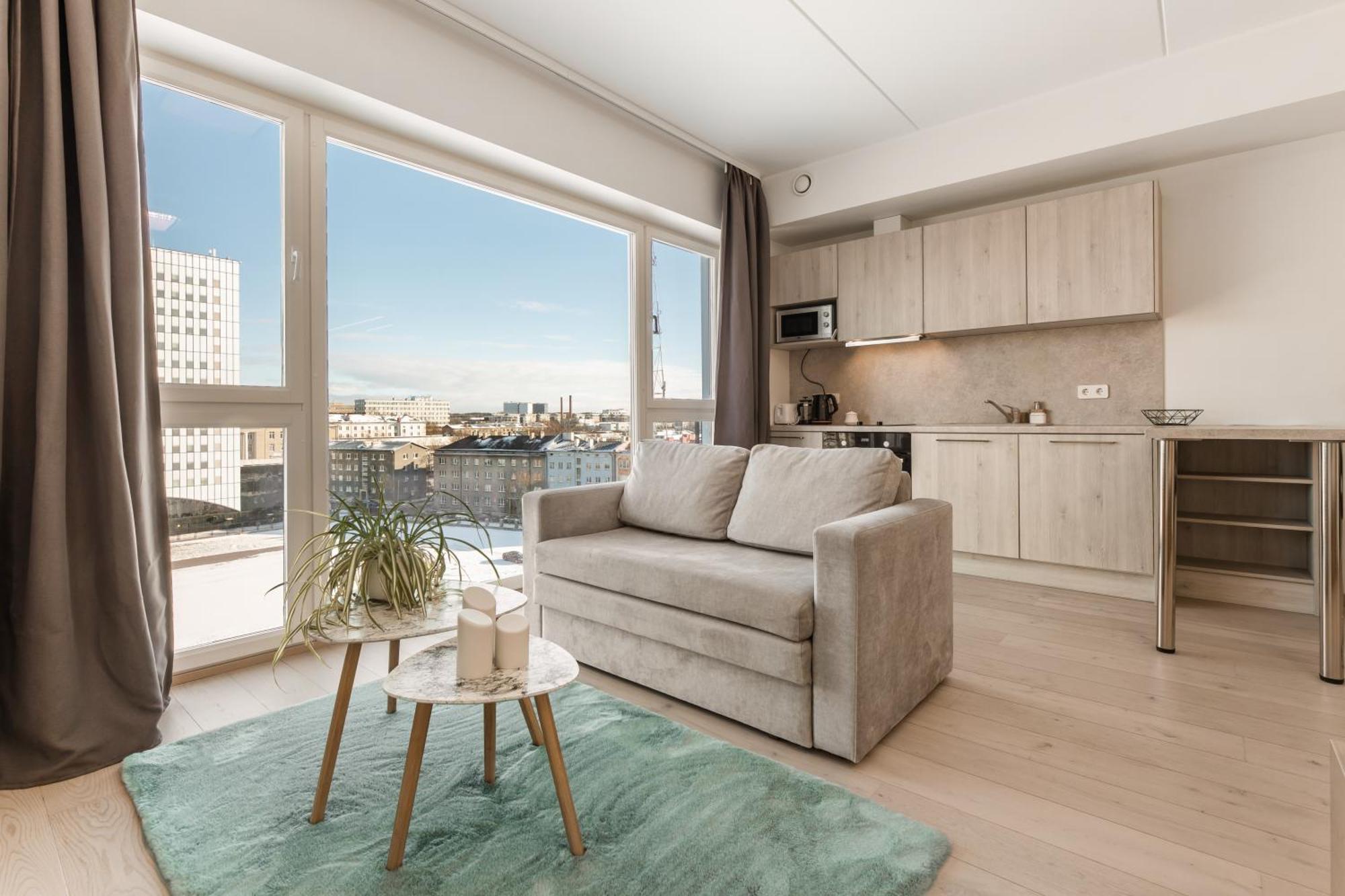 Modern Apartment With Great View 탈린 외부 사진